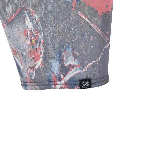 Onzie Flow Womens Size M/L Yoga Printed Compression Capris Activewear Leggings - Picture 4 of 6